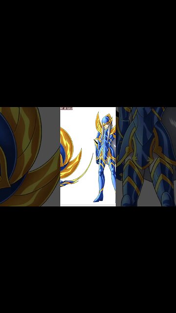 Os Cavaleiros Do Zodíaco - Hraesvelgr Balder - Guerreiro Deus - Soul Of Gold