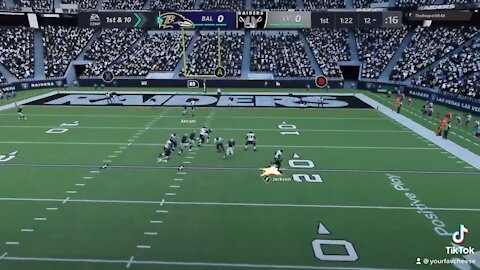 Lamar Jackson With The Nice Touchdown Run! Madden 21