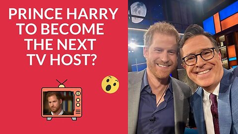 Prince Harry To Become TV Host? #princeharry #meghanmarkle #ukroyals