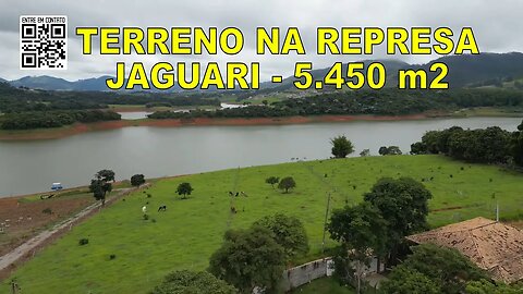 Terreno de 5.450 metros à venda na Represa Jaguari em Joanópolis - SP