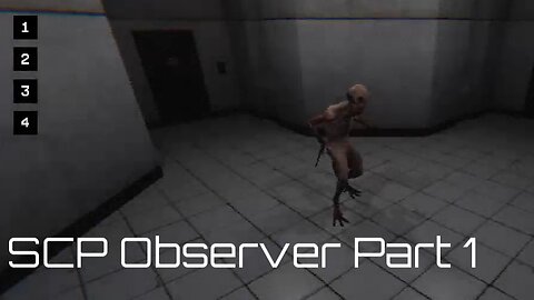 Another Terrifying SCP Game! Finally! | SCP Observer (Part 1)