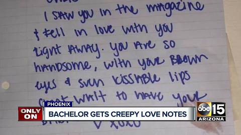 Valley man worried over creepy love notes