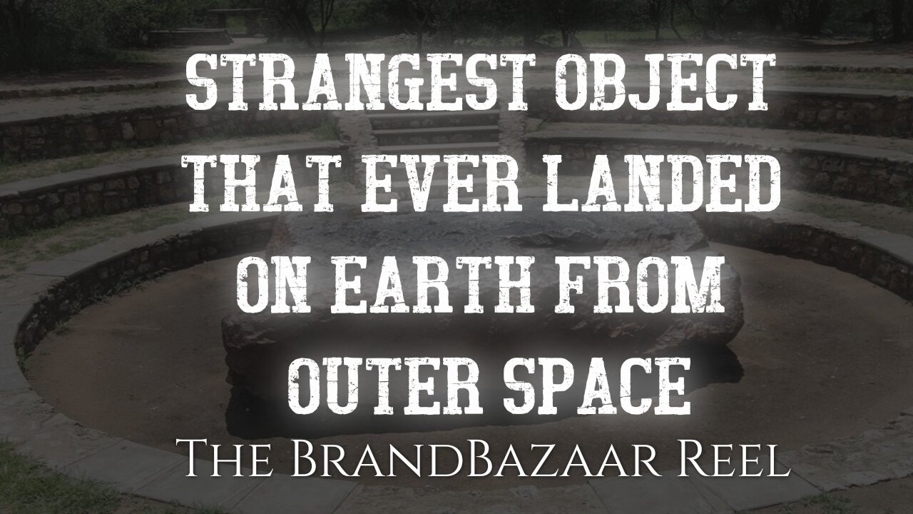 STRANGEST OBJECT THAT EVER LANDED ON EARTH FROM OUTER SPACE