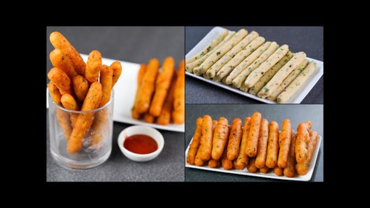 CRISPY POTATO FINGERS | CRISPY POTATO STICKS