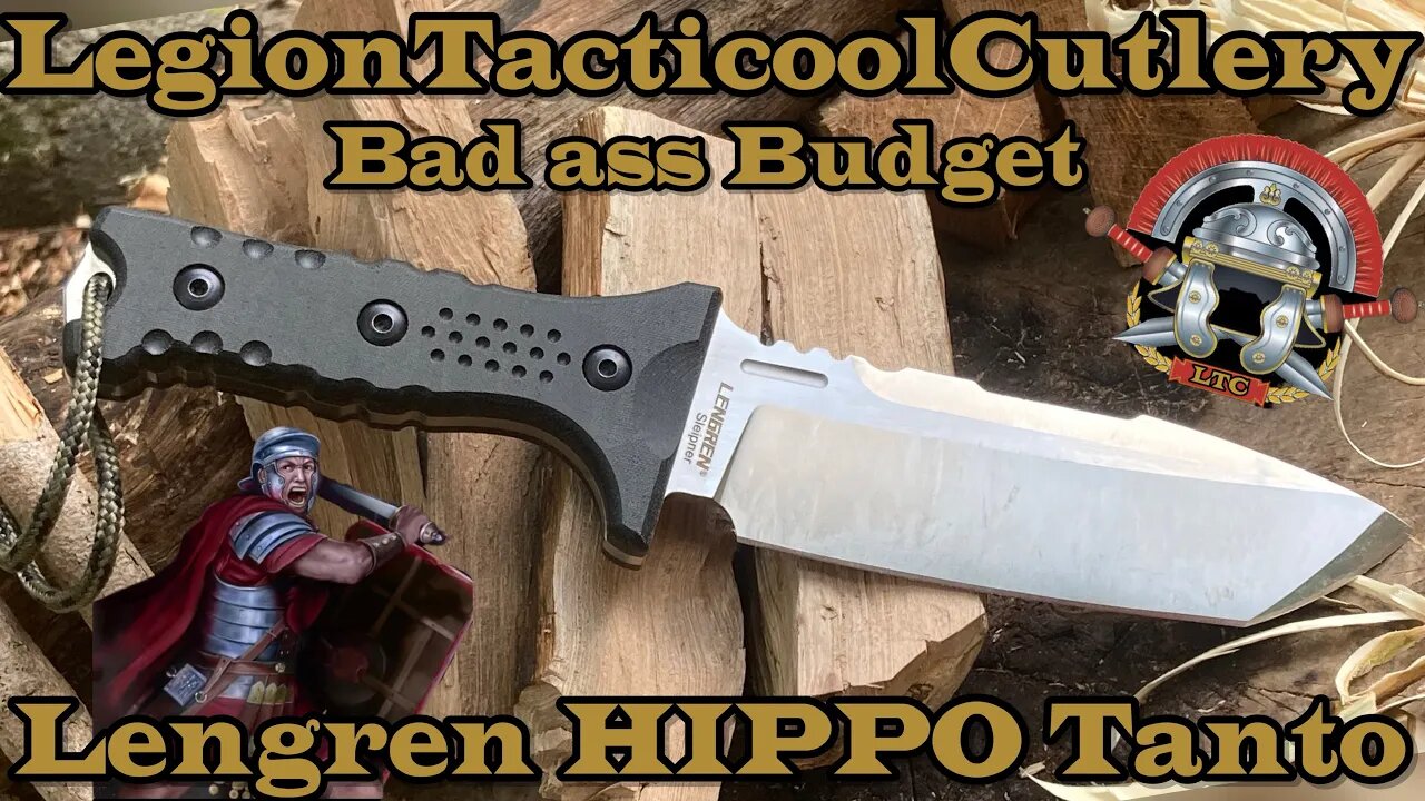 Lengren Hippo Tanto fixed blade! #22aday #22adaynomore #tanto #knife