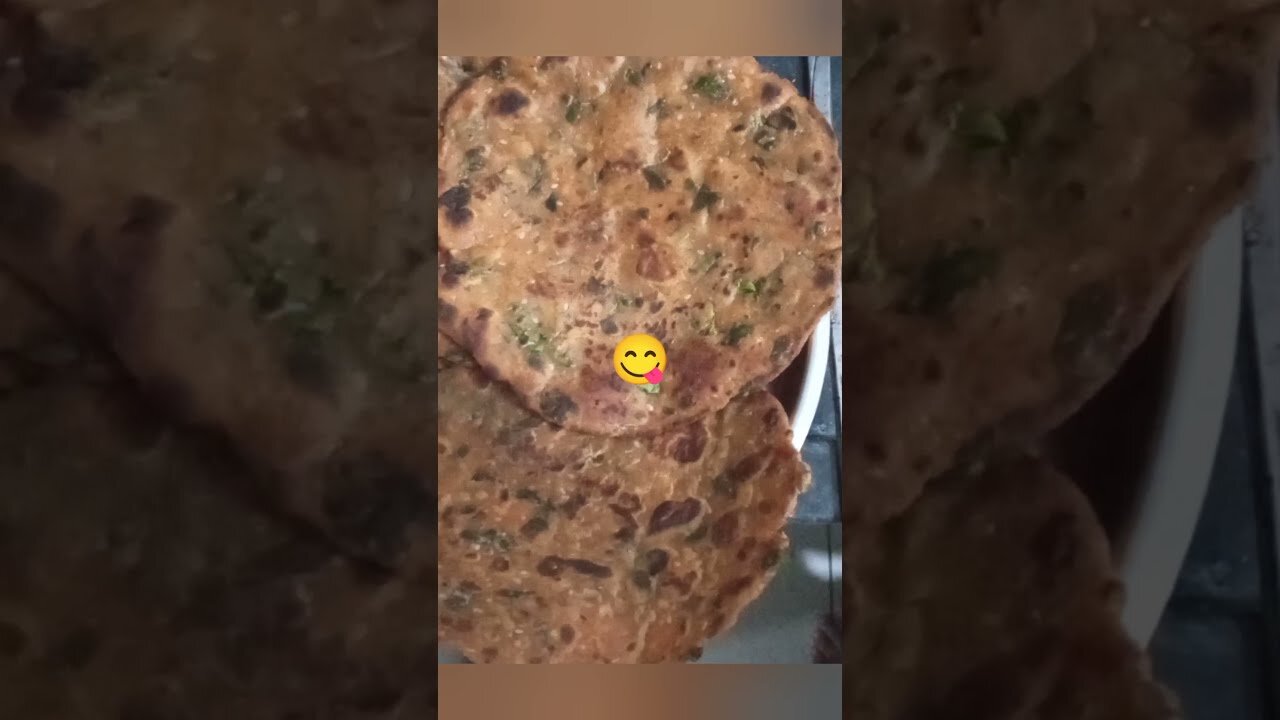 ❤Healthy methi bhaji thepla recipe😋 for travel | divya #shorts #shortvideo #viralvideo