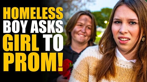 Homeless Kid Asks Popular Girl to Prom! What Happens Next is Shocking... | SAMEER BHAVNANI