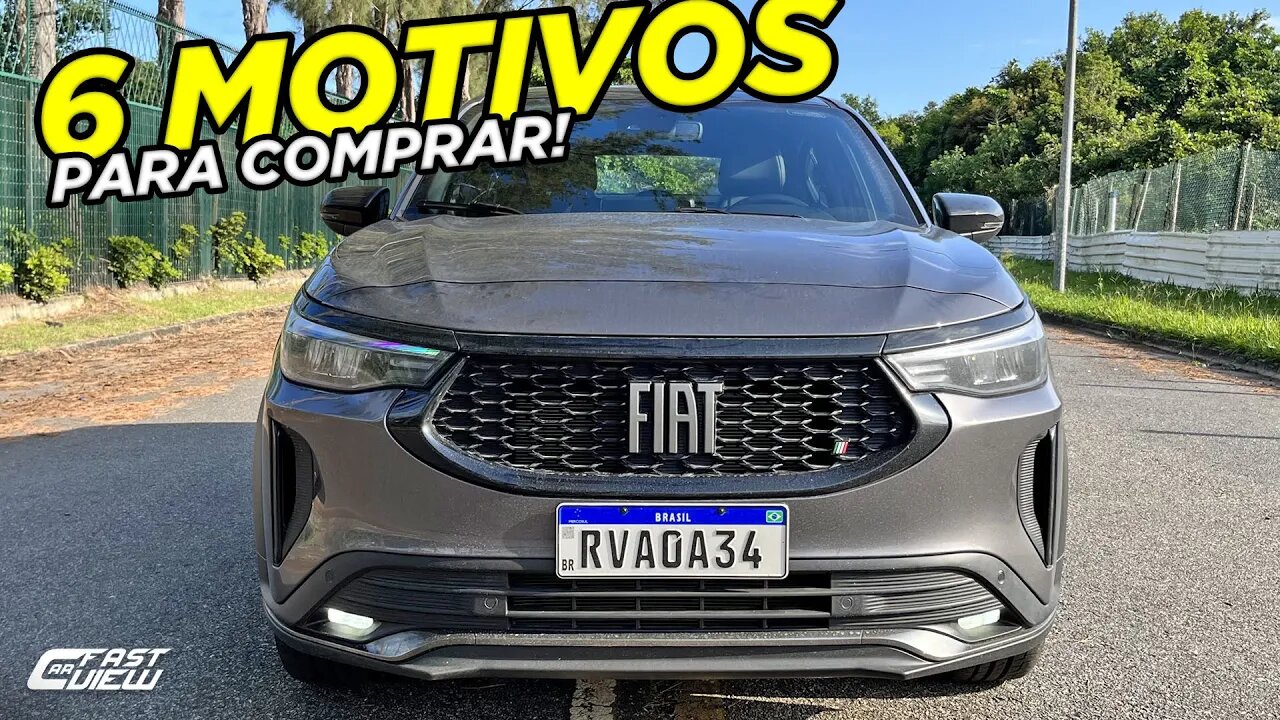 6 MOTIVOS PARA COMPRAR NOVO FIAT FASTBACK LIMITED EDITION 1.3 TURBO 2023 E NÃO SEUS CONCORRENTES!