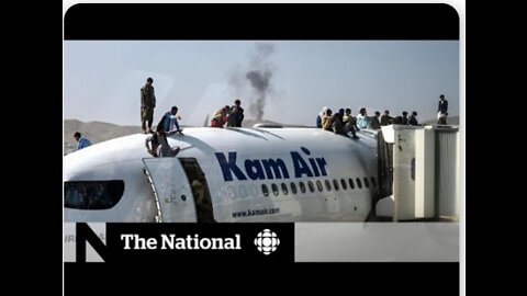 Desperate Afghans flock to Kabul airport in an attempt to flee