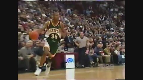 Ray Allen 19 Points 4 Ast @ Timberwolves, 2002-03.