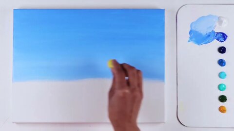 Seascape Painting | Sea Painting | Step by Step Painting | Acrylic Painting