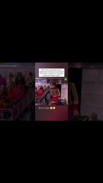 #TheView Brings Out #LilAmal and Now We'll All Have Nightmares || #shorts #whoopigoldberg #politics