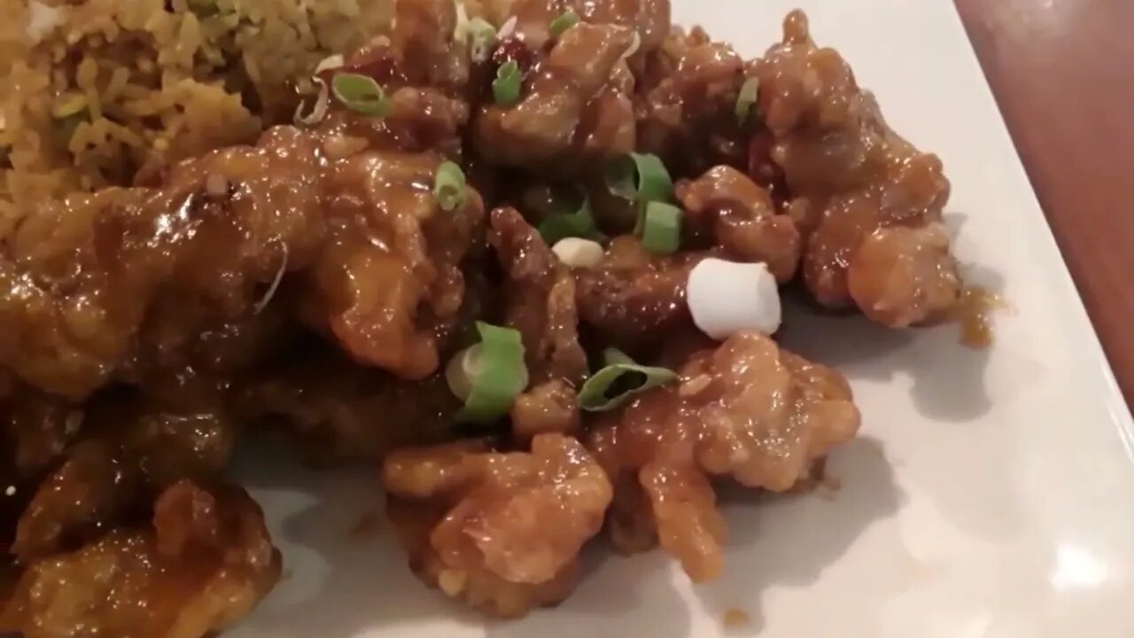 Mandarin chicken | @Chronic.Eats on IG 🍊🐔 #shorts #mandarinchicken #chicken