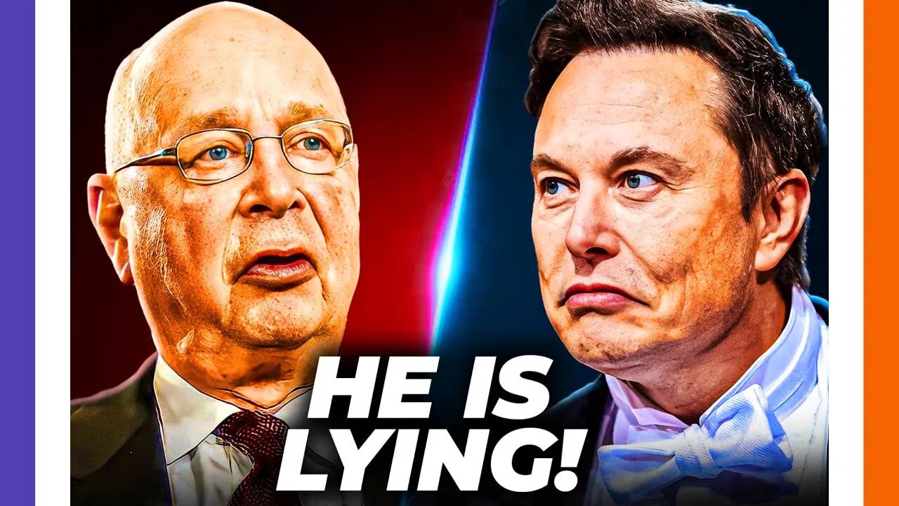 Elon Musk Speaks Out Against The WEF 🟠⚪🟣 NPC Global
