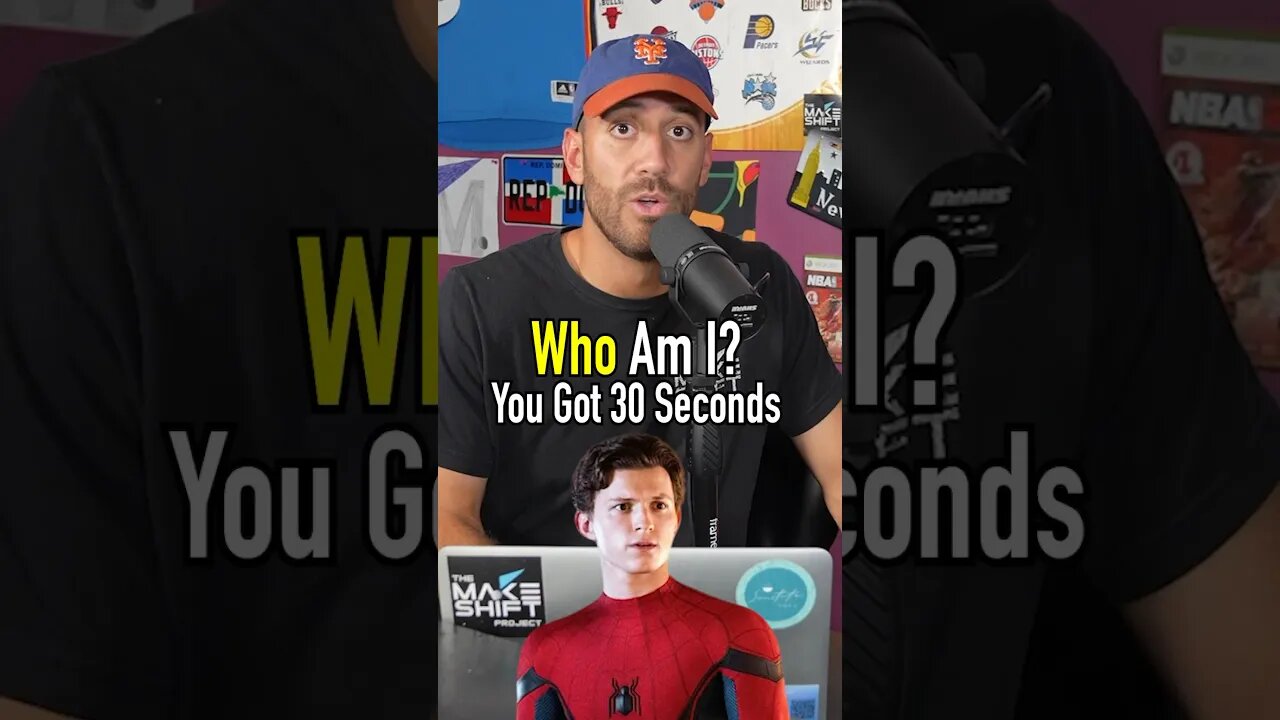 Who Am I?? TOM HOLLAND! Did Brian Get It? #shorts #whoami #guesswho #30seconds #spiderman
