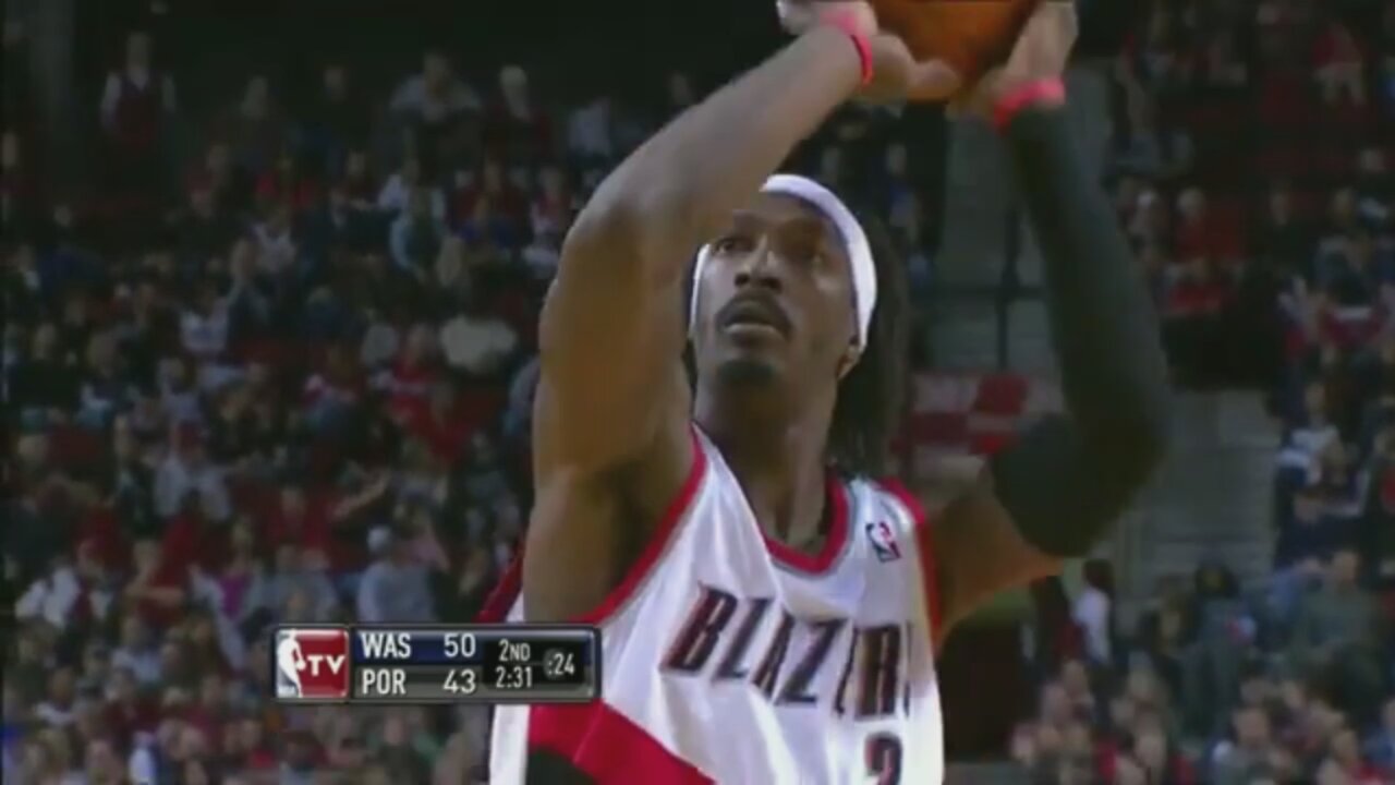 Gerald Wallace 25 Points 8 Ast Vs. Wizards, 2011-12.