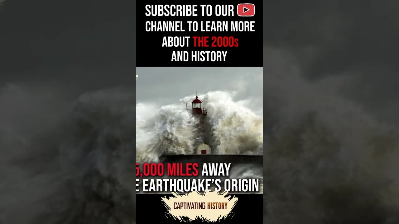 The Tsunami That Killed 230,000 People Explained #shorts