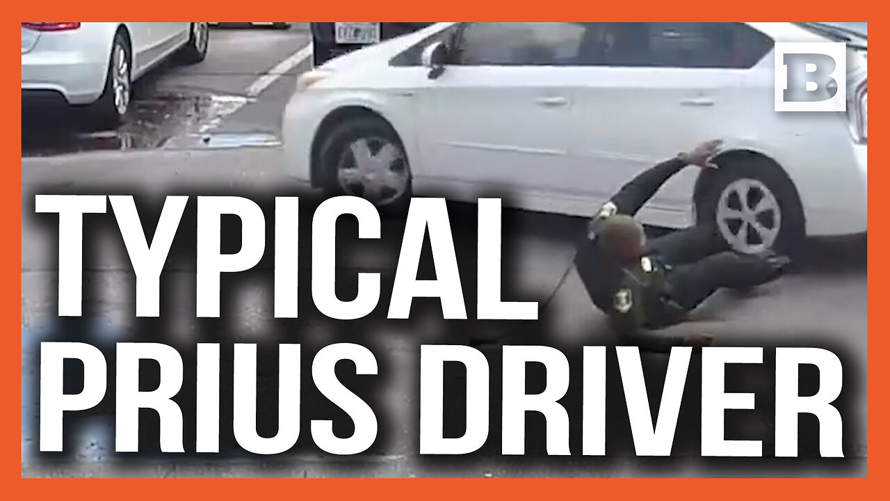 Typical Prius Driver! Driver Backs Into Florida Sheriff in Headquarters Parking Lot