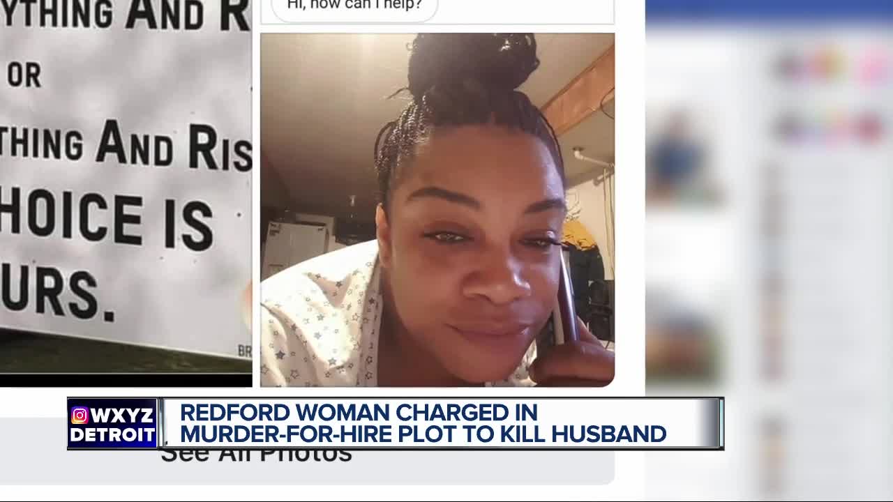 Feds charge Redford woman with murder-for-hire plot against common law husband