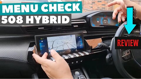Peugeot 508 Plugin Hybrid Navigtion Media Menu FULL