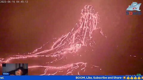 Kīlauea Volcano Live Stream - Halemaʻumaʻu crater In Real Time. Plus Chat, If Anyone Is About.