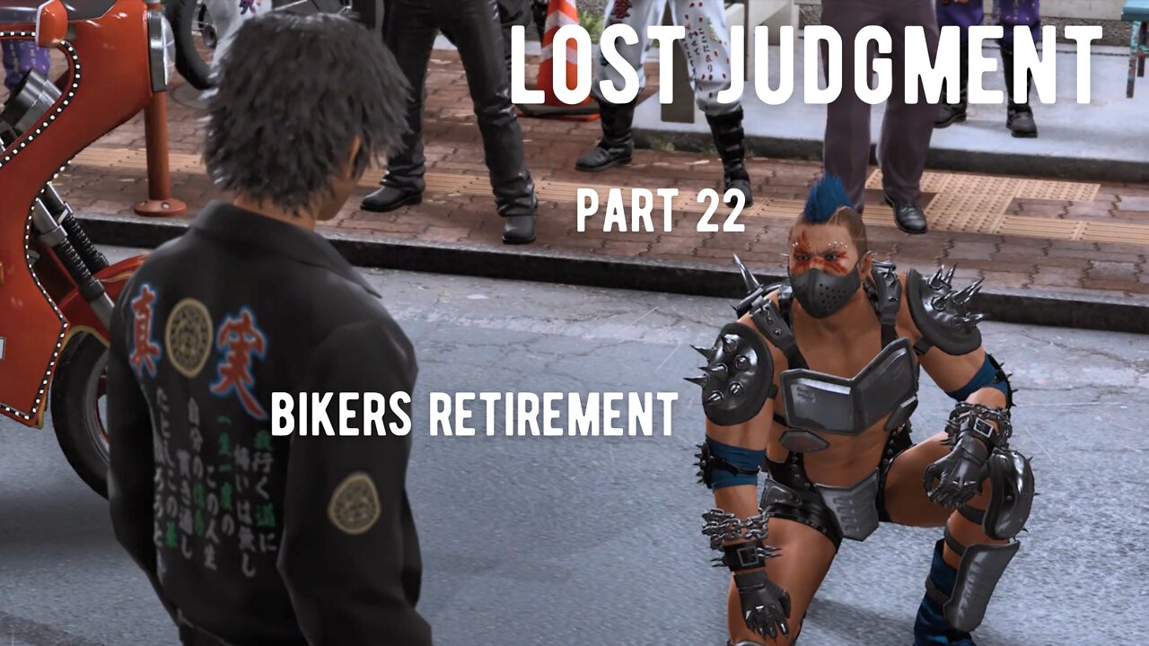 Lost Judgment Part 22 - Bikers Retirement