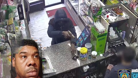 Store OWNER stands up to would-be ROBBERS.