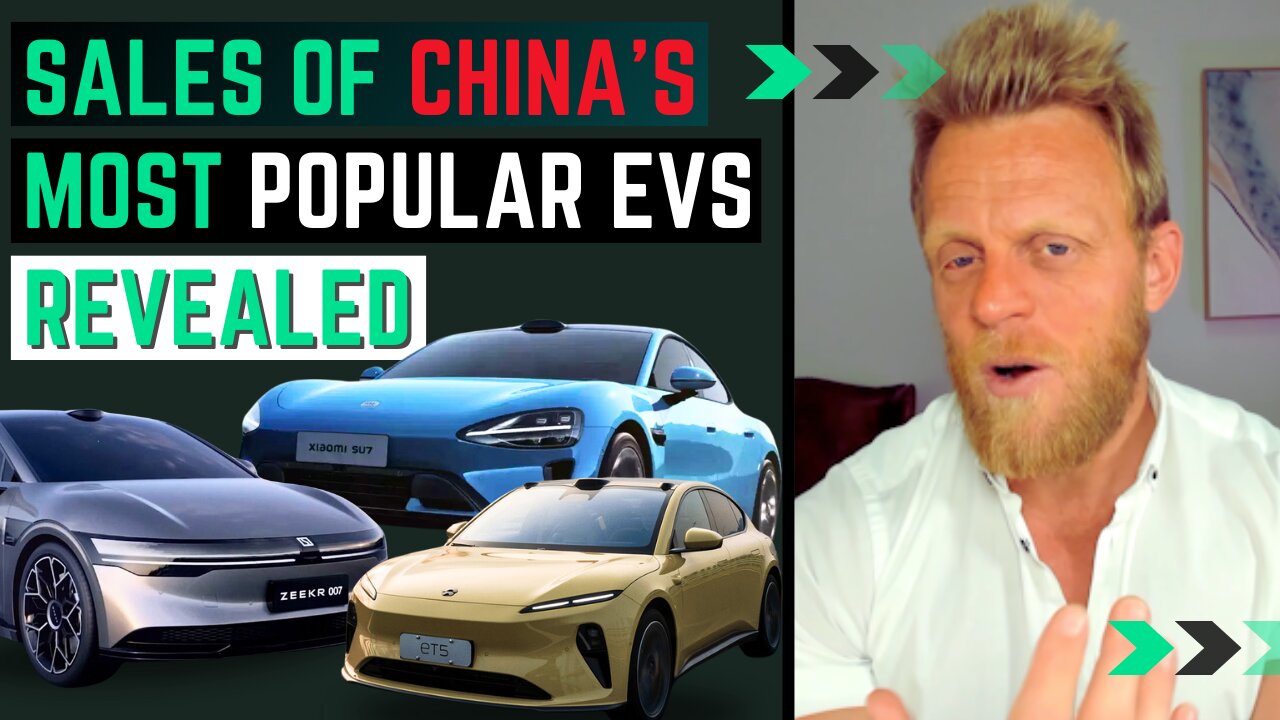 Zeekr, Nio, Xpeng, Li Auto, BYD & Xiaomi - Chinese EV sales RISE again!