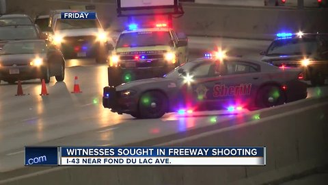 Suspects in I-43 road rage shooting on the loose