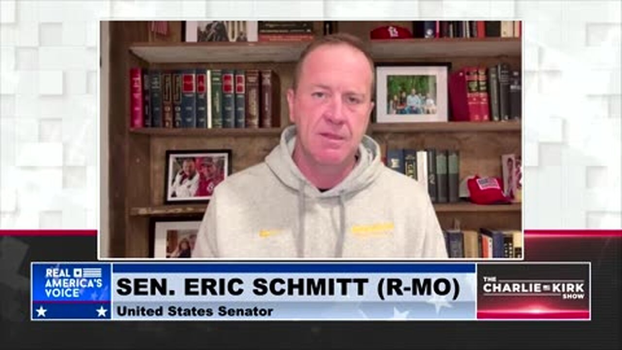 Sen. Eric Schmitt: Recess Appointments For Trump&apos;s Cabinet Are On the Table