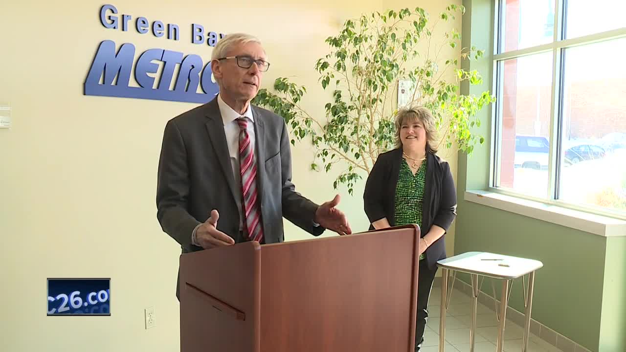 Gov. Evers discusses transportation budget proposal