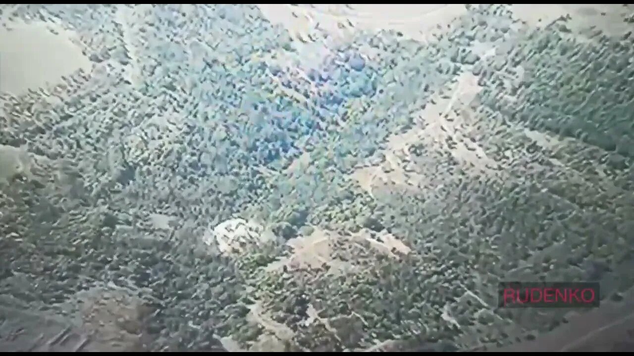 Destruction of the enemy's position from the air