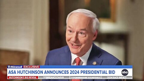 Former Arkansas Republican Governor challenging Trump for 2024 nomination