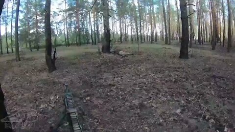 Russian vehicle ambushed