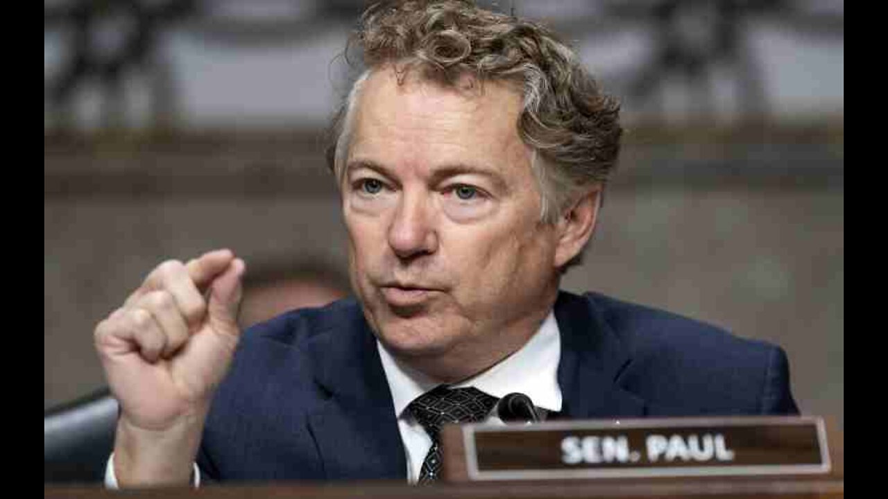 Sen. Rand Paul 'All For' Trucker Protest Convoys in the United States