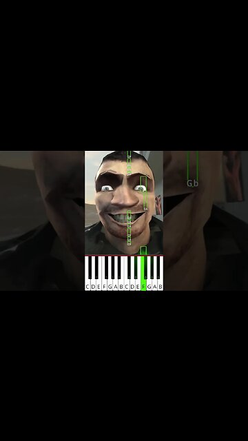 skibidi bop yes yes yes (DaFuq!?Boom!) - Octave Piano Tutorial