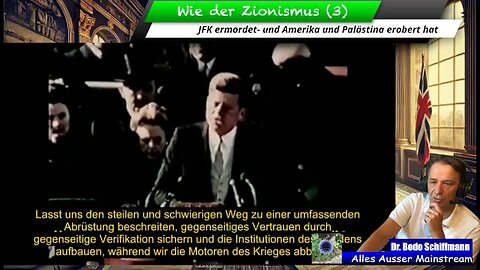 🕎 Der Zionismus - Eine Geschichte der Eroberung - Teil 3- o6.11.2024 Dr.Schiffmann