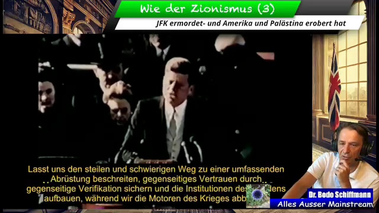 🕎 Der Zionismus - Eine Geschichte der Eroberung - Teil 3- o6.11.2024 Dr.Schiffmann