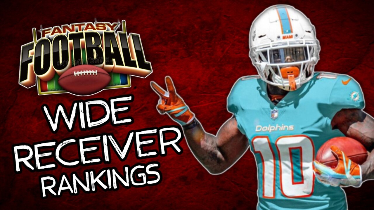 Breaking Down the Top 10 WR Rankings for the upcoming season!