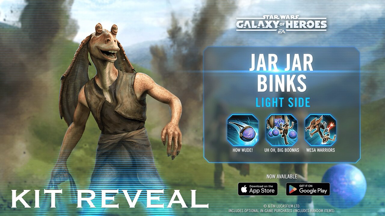 Jar Jar Kit Reveal | Insta-Kill on BASIC & Other Bonuses, but at a Cost