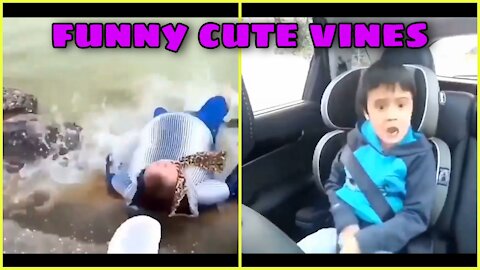 Funny video of 2021😂new funny vines🤣🤣🤣funny cute baby vines❤️