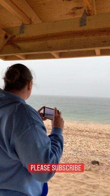 Caught in a Sudden Thunderstorm - Tornado Warned