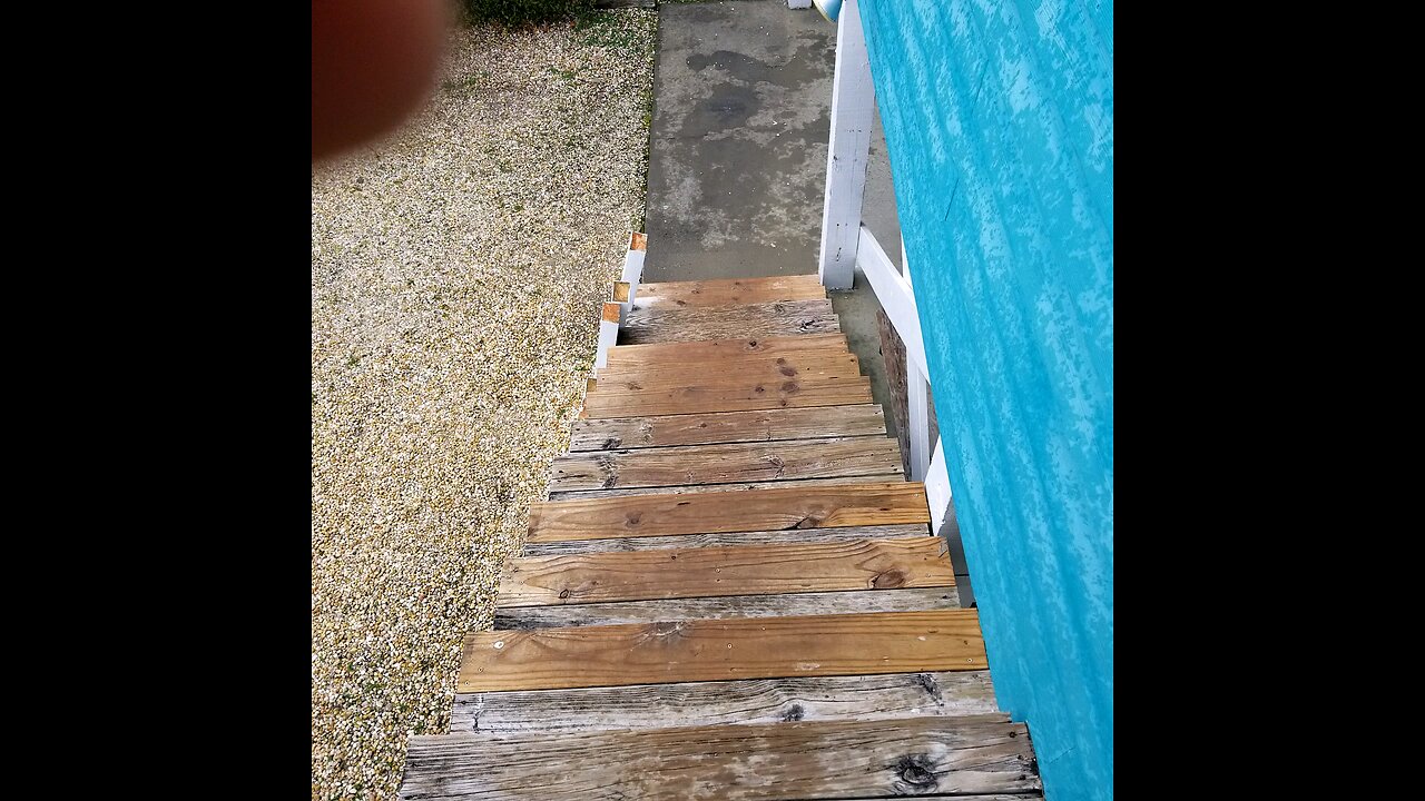 Building a deck.