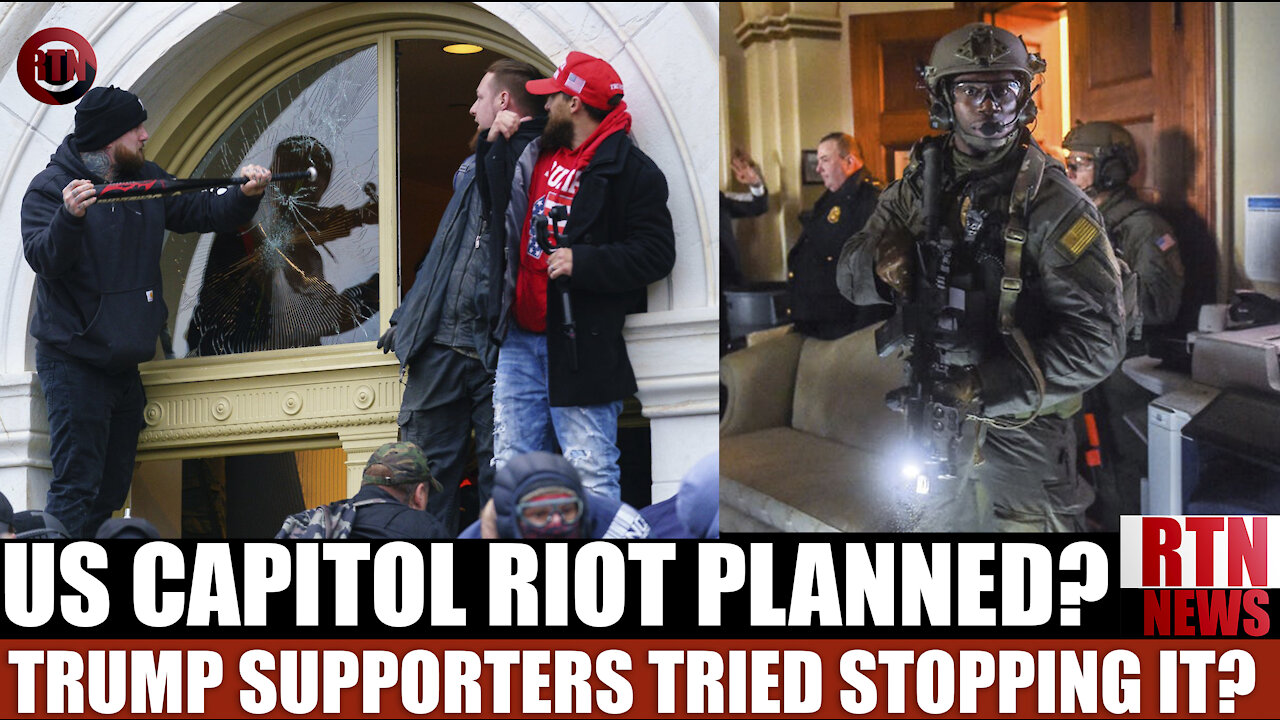 EXPOSED: Trump Supporters tried STOPPING US Capitol Attack | WHO WAS TRULY BEHIND?| RTN News