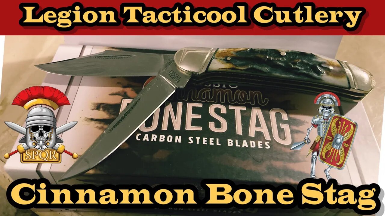 Rough Ryder Cinnamon Bone Stag! #roughryderknives #roughryder #slipjoint Like Share Subscribe!!!