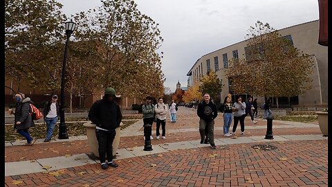 Virginia Commonwealth Univ: Proud Mocking Agnostic Helps Me Draw Small Crowd, I Meet A Fellow Messianic Street Preacher, Exhorting A Young Man To Live Holy