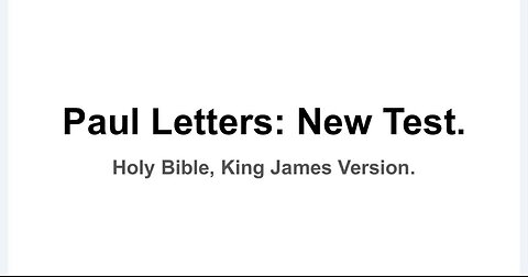 53 | 2 Thessalonians | Read by Alexander Scourby | AUDIO & TEXT | FREE on YouTube | GOD IS LOVE!