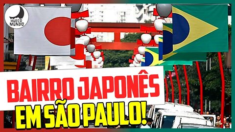 Fui para um BAIRRO JAPONÊS EM SÃO PAULO! (Rua da liberdade) | Hueco mundo