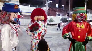 DANÇARINOS SUPER NINJAS, FOFÃO, PATATI E PATATÁ DANÇANDO NA CARRETA DA ALEGRIA TREM BALADA 22