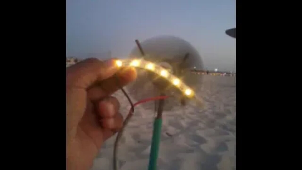 Watch Bright LEDs Powered by Handmade Wind Turbine